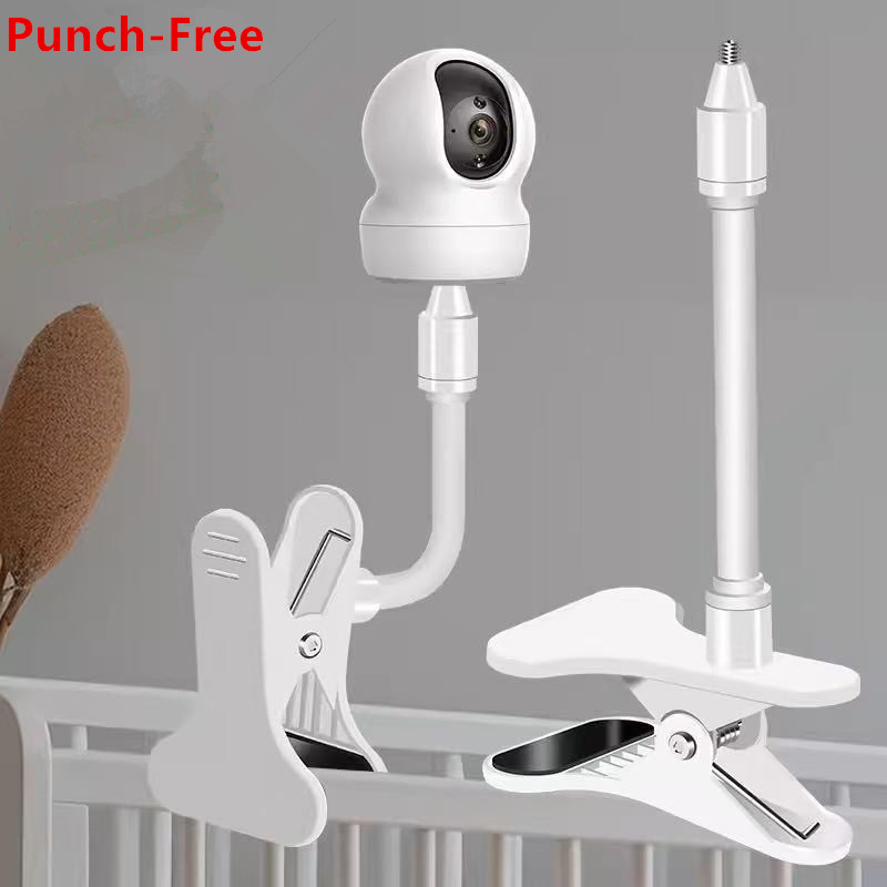 Webcam Stand Clip - Draagbare flexibele cameraklemhouder Babyfoon Camerahouder Stand