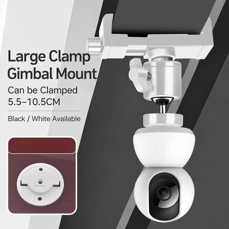 Webcam Stand Clip - 1Set 360° Rotatie Zonder Boren Clip