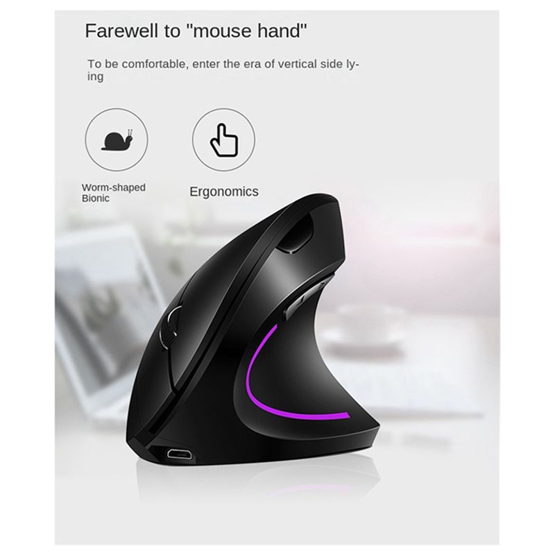 doyou Draadloze 2.4G Verticale - Ergonomic Mouse Vertical recensie en prijs