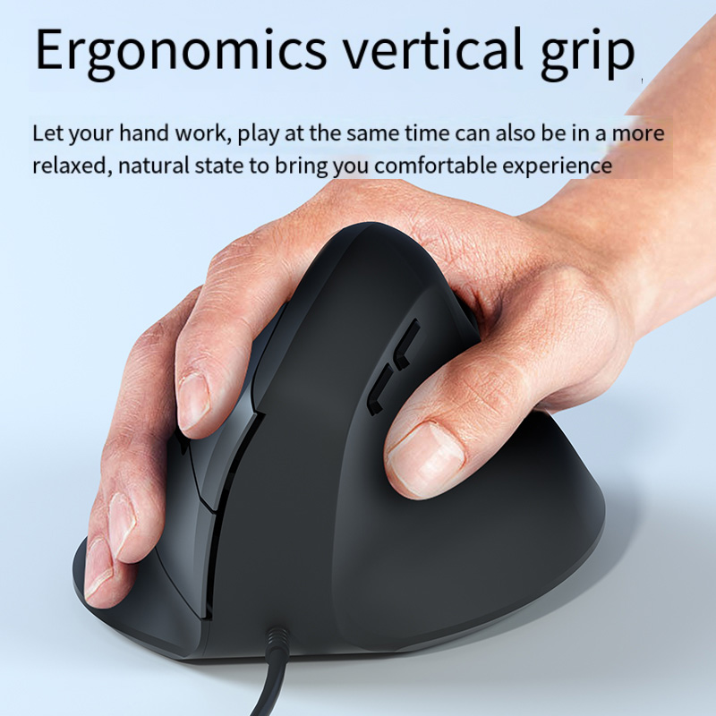Bedrade Rechter Hand Verticale - Ergonomic Mouse Vertical recensie en prijs