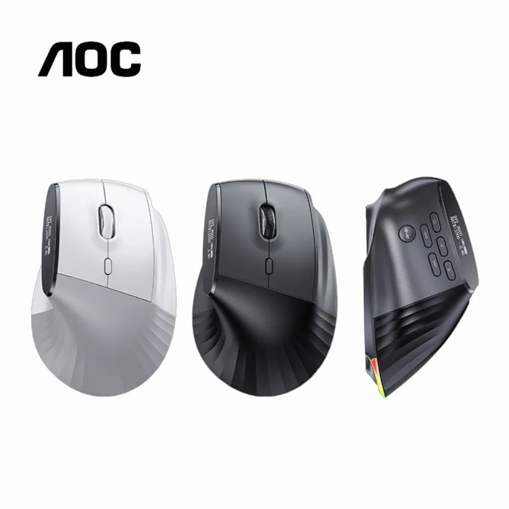 AOC GM500 Muis Smart Display T - Ergonomic Mouse Vertical recensie en prijs