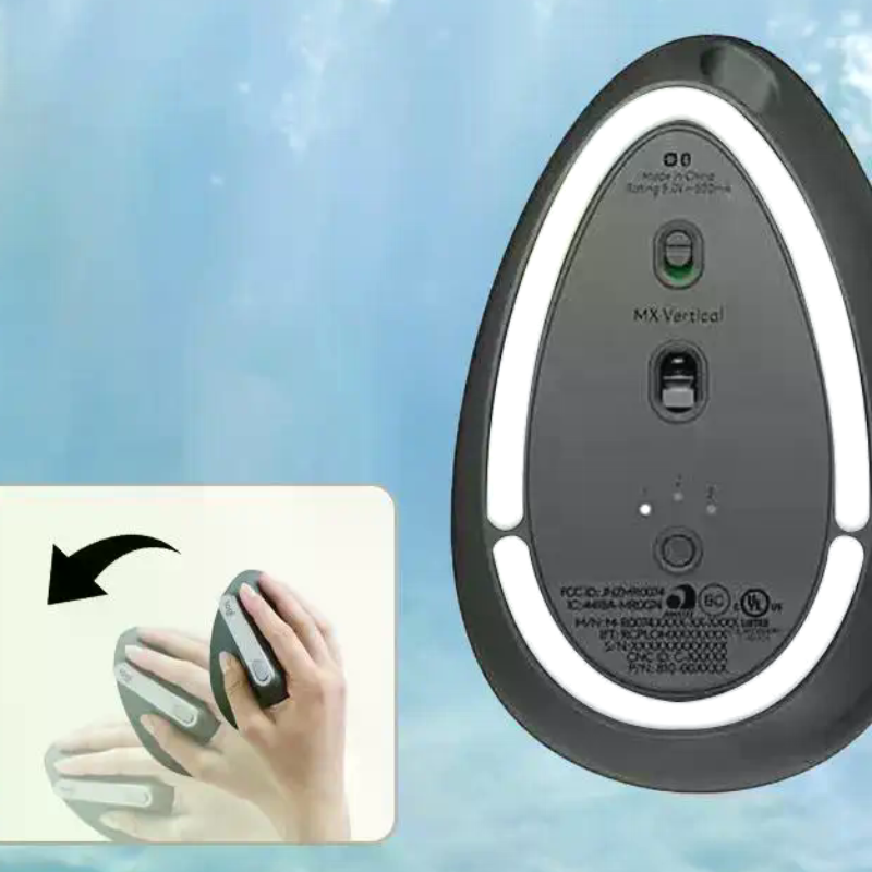 Muisvoetenschaatsen met geboge - Ergonomic Mouse Vertical recensie en prijs