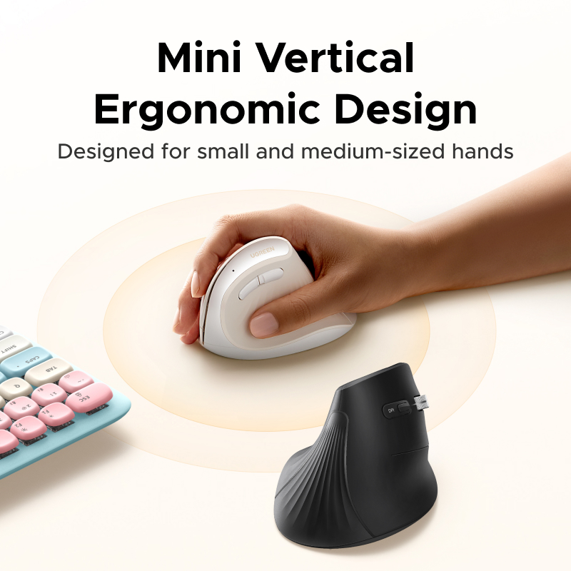 UGREEN Verticale Muis Draadloo - Ergonomic Mouse Vertical recensie en prijs
