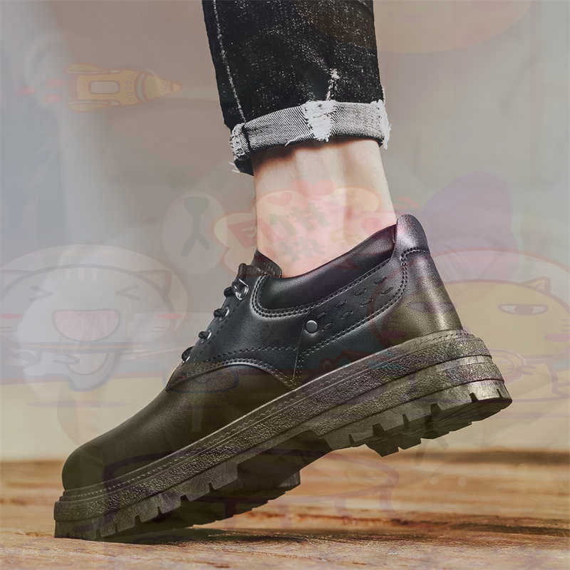 Donker natuurlijk leer Mode-sn - Tech Office Wear Men recensie en prijs