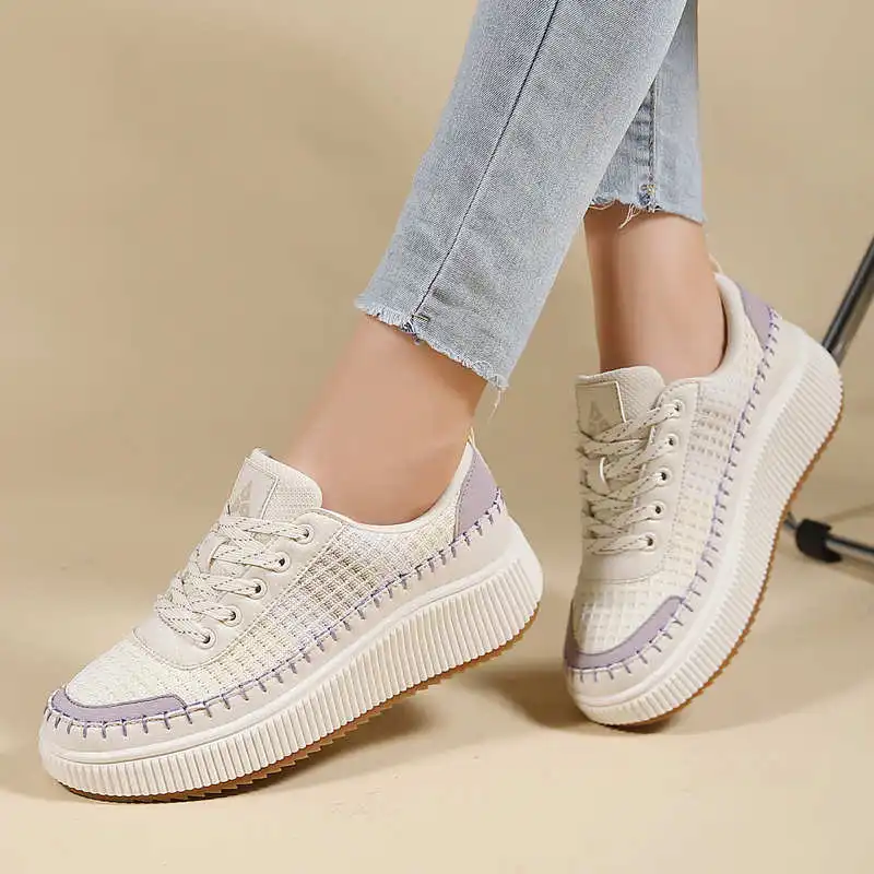 Bruine schoenen Dames Flats He - Tech Office Wear Men recensie en prijs