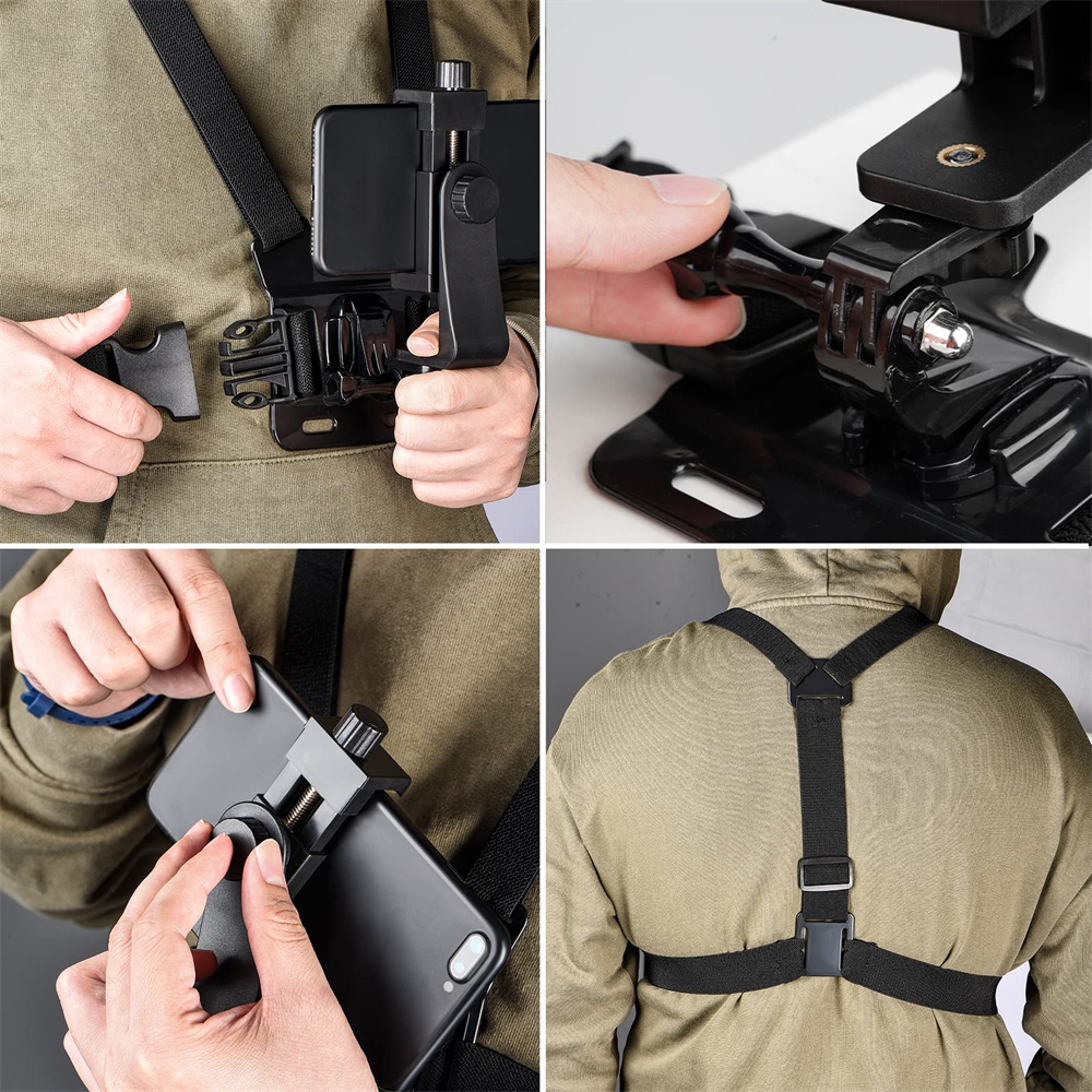 Mobiele telefoon borstmontage  - Webcam Stand Clip recensie en prijs
