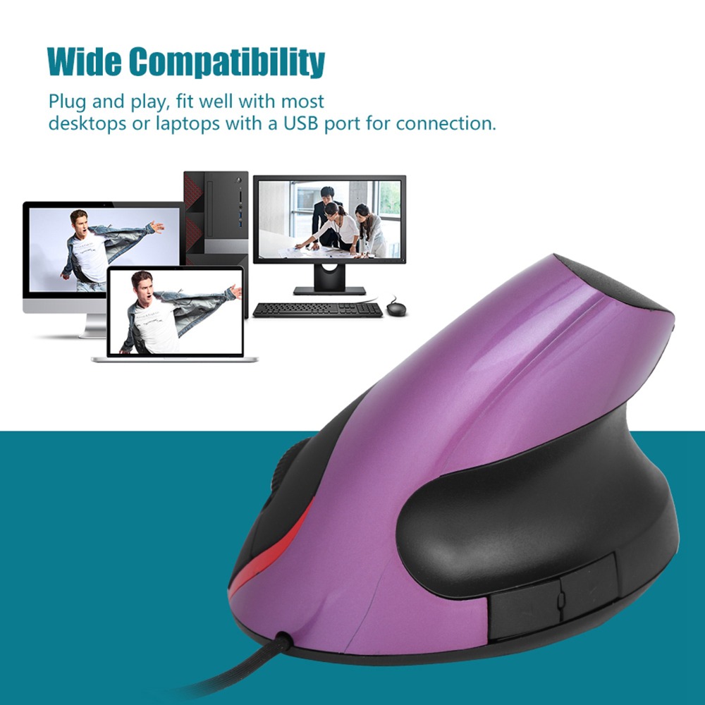 Comfort Grip 1200DPI Verticale - Ergonomic Mouse Vertical recensie en prijs