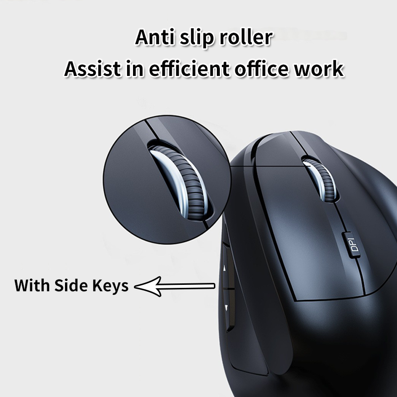 Draadloze 2.4G verticale muis  - Ergonomic Mouse Vertical recensie en prijs