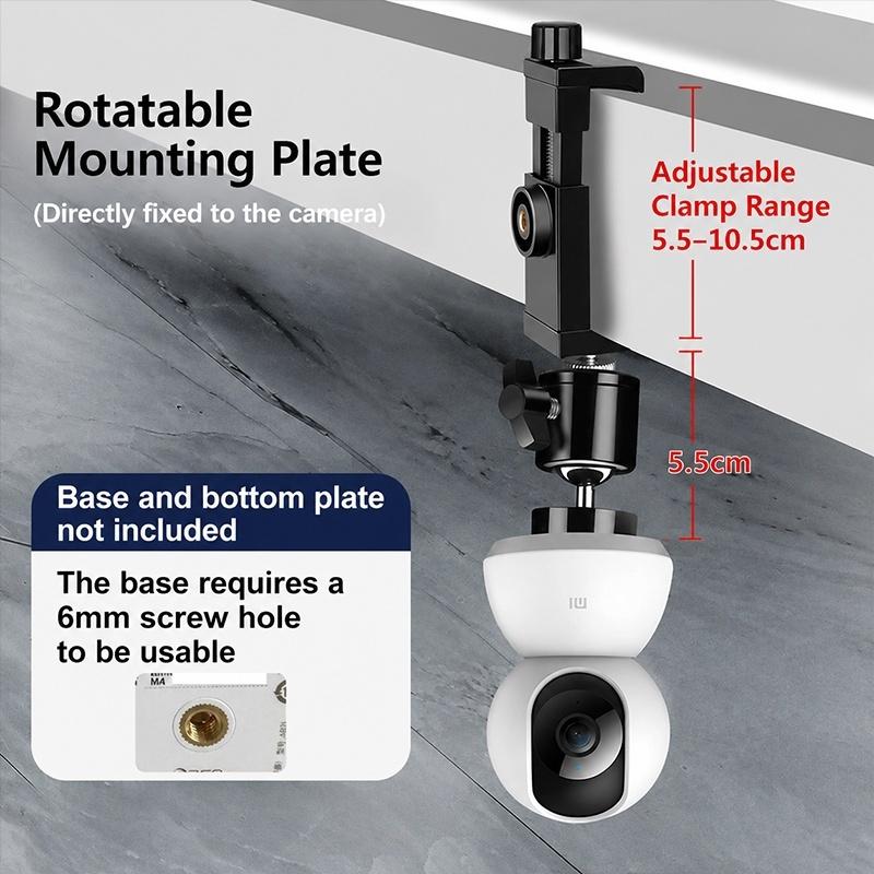1Set 360° Rotatie Zonder Boren - Webcam Stand Clip recensie en prijs
