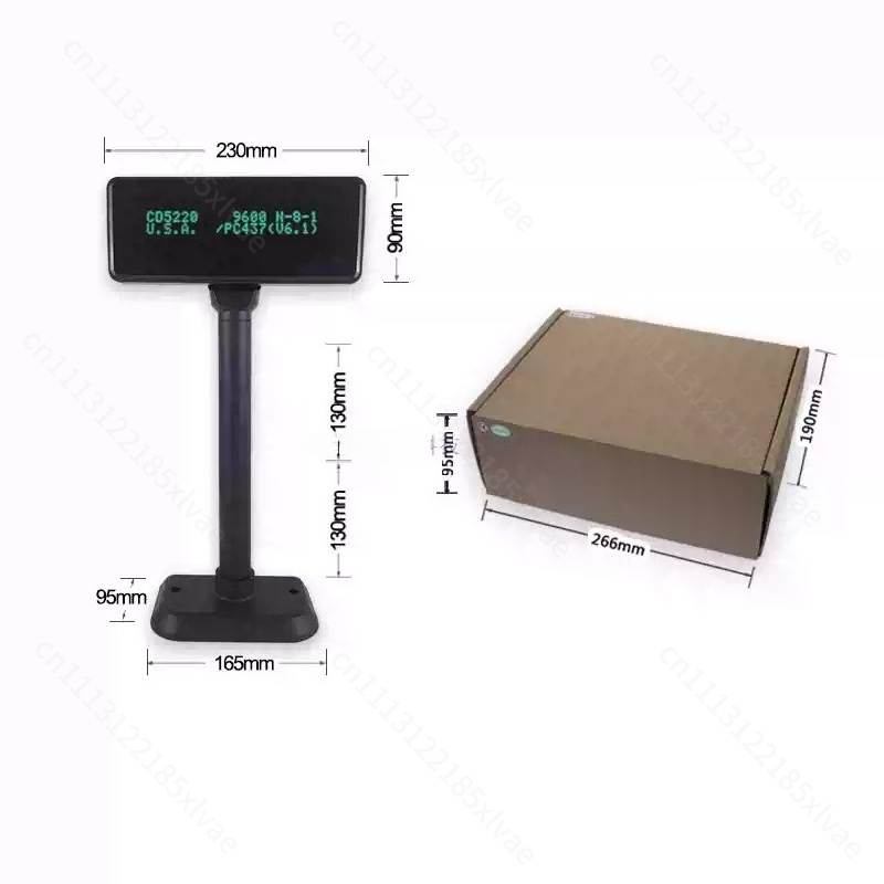USB-poort Dubbele Zwart-Witte  - Pole Display Customer recensie en prijs