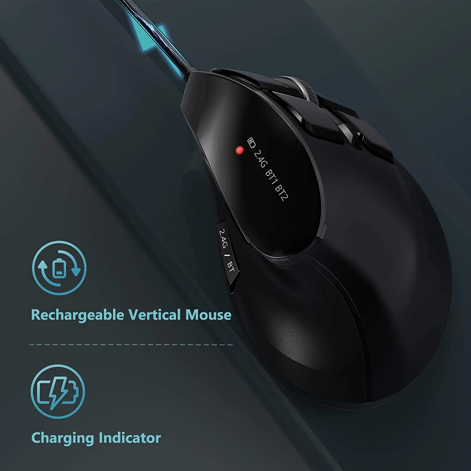Seenda Verticale Draadloze Mui - Ergonomic Mouse Vertical recensie en prijs